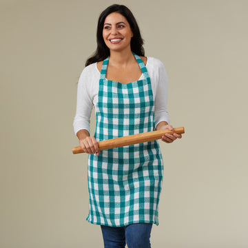 Valley Yarns #258 Gingham Apron