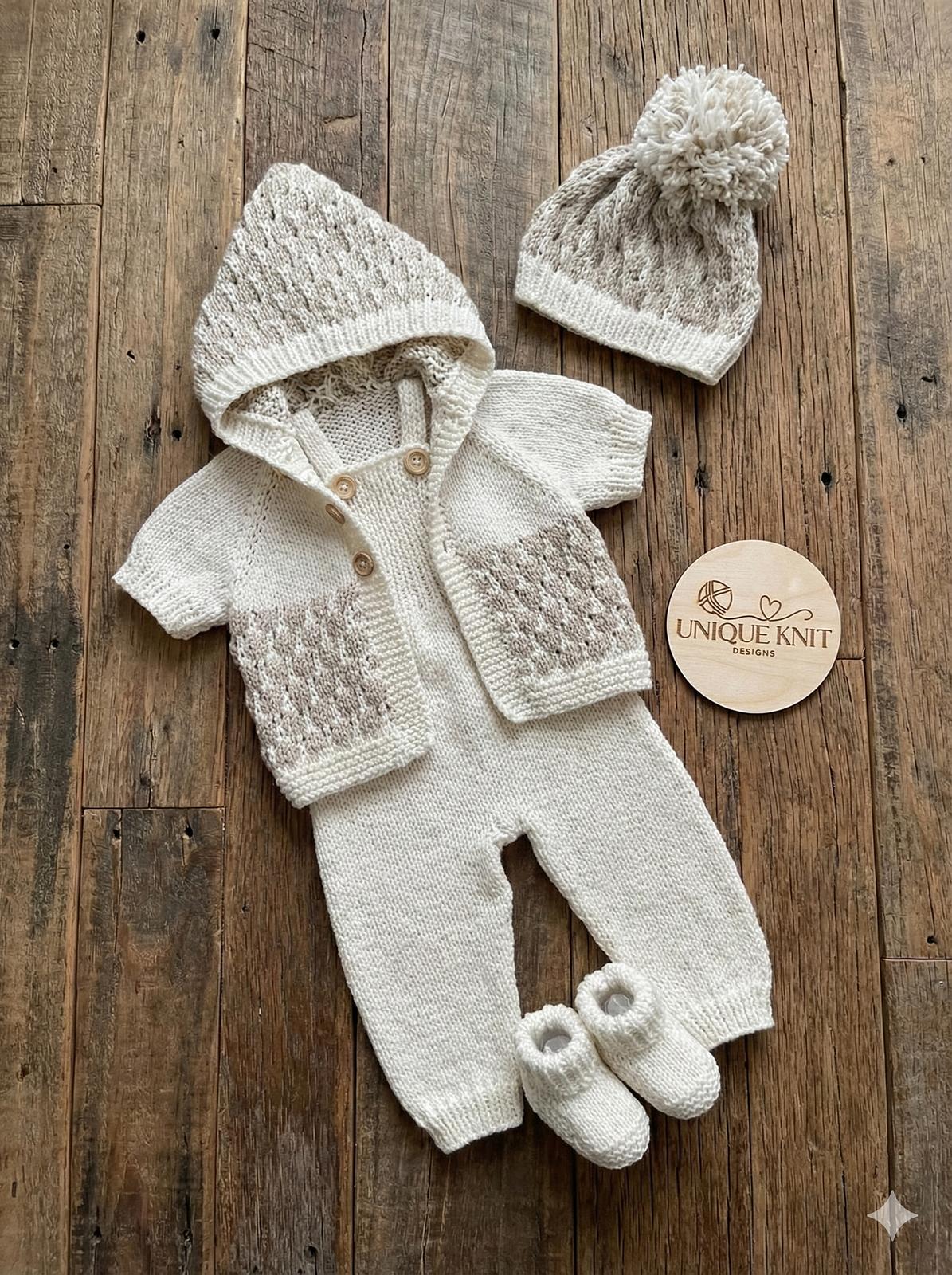 "Popcorn" 4 piece set