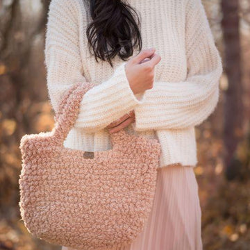 Fuzzy Fleece Bag