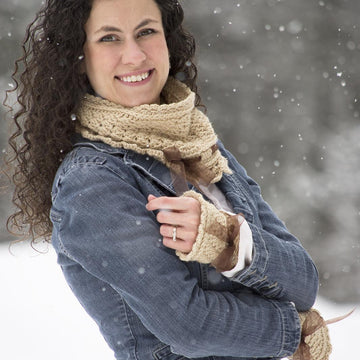 Ribbons and Grace Neck Warmer