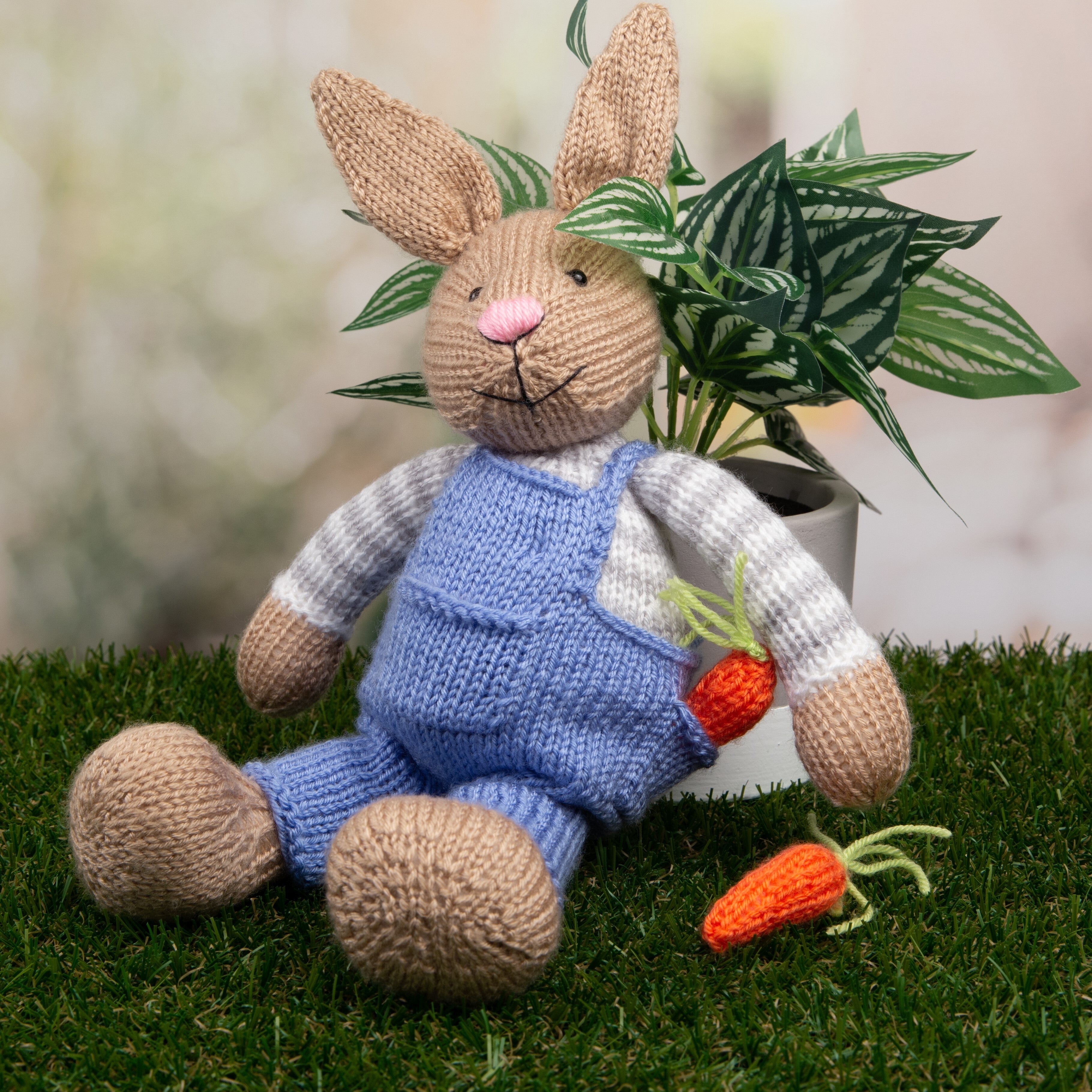 Deramores Bunny Rabbit Toy Knitting Pattern