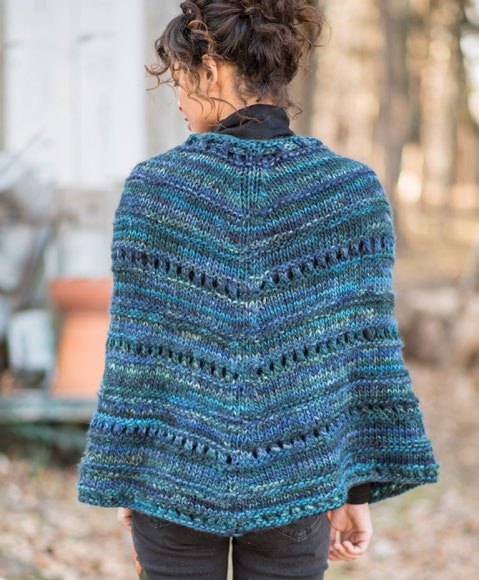 Biyu Cape Knitting Pattern
