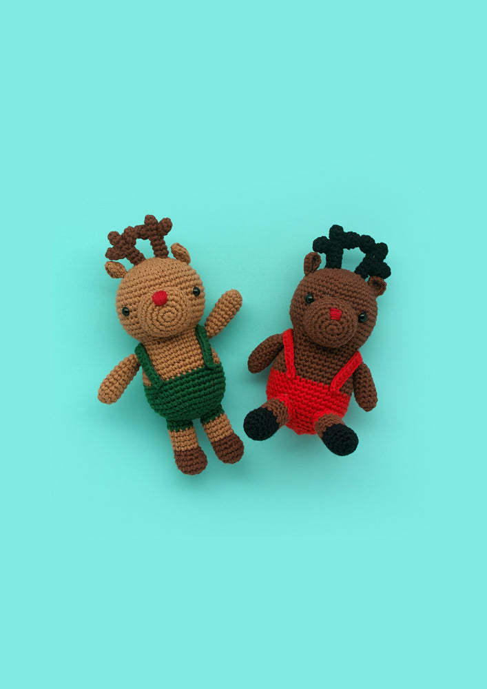 Paintbox Yarns Rudolph the Reindeer Crochet Pattern