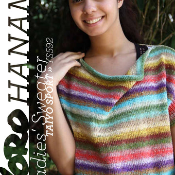 Noro Ladies' Sweater (Taiyo Sport) Jumper Knitting Pattern