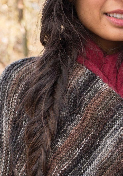 Jolana Poncho Cape Knitting Pattern