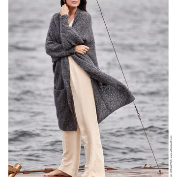 Lana Grossa Coat Cardigan Knitting Pattern