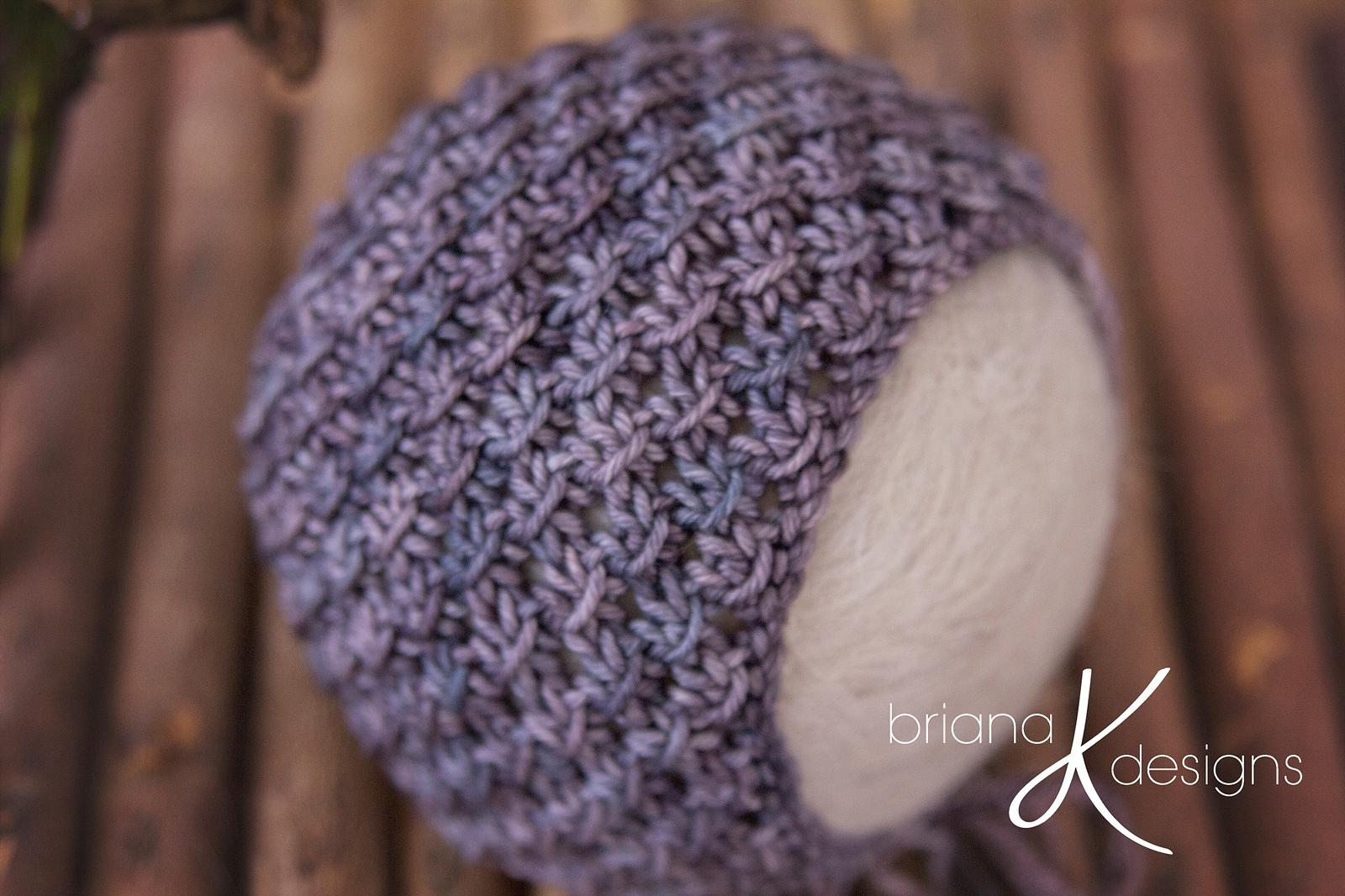 Newborn Knit Bonnet Pack Two
