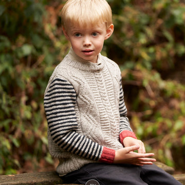 Tag Sweater Jumper Knitting Pattern