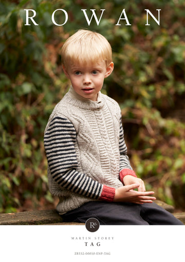 Tag Sweater Jumper Knitting Pattern