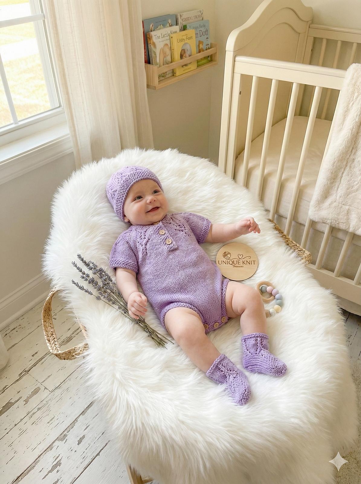 'Cherub' 3 piece romper set