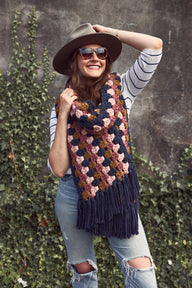 Color Pop Super Scarf Crochet Pattern