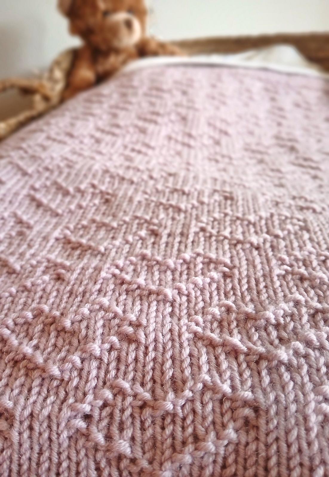 Tiny Heart Blanket