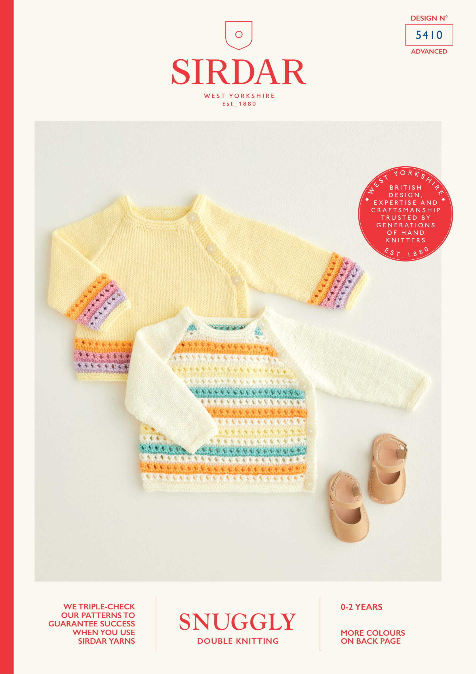 Sirdar Rainbow Sweaters Jumper Knitting Pattern
