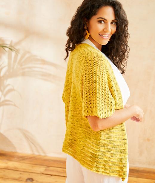 Golden Cardigan Knitting Pattern