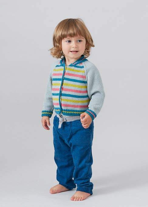 Debbie Bliss Xavier Jacket Knitting Pattern