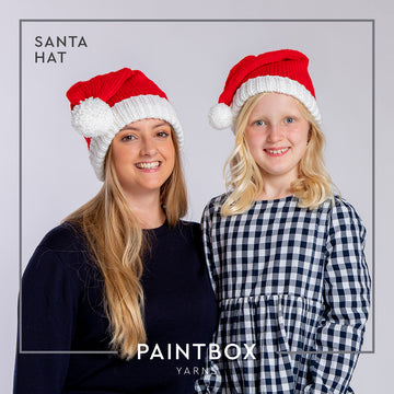 Paintbox Yarns Santa Hat Knitting Pattern