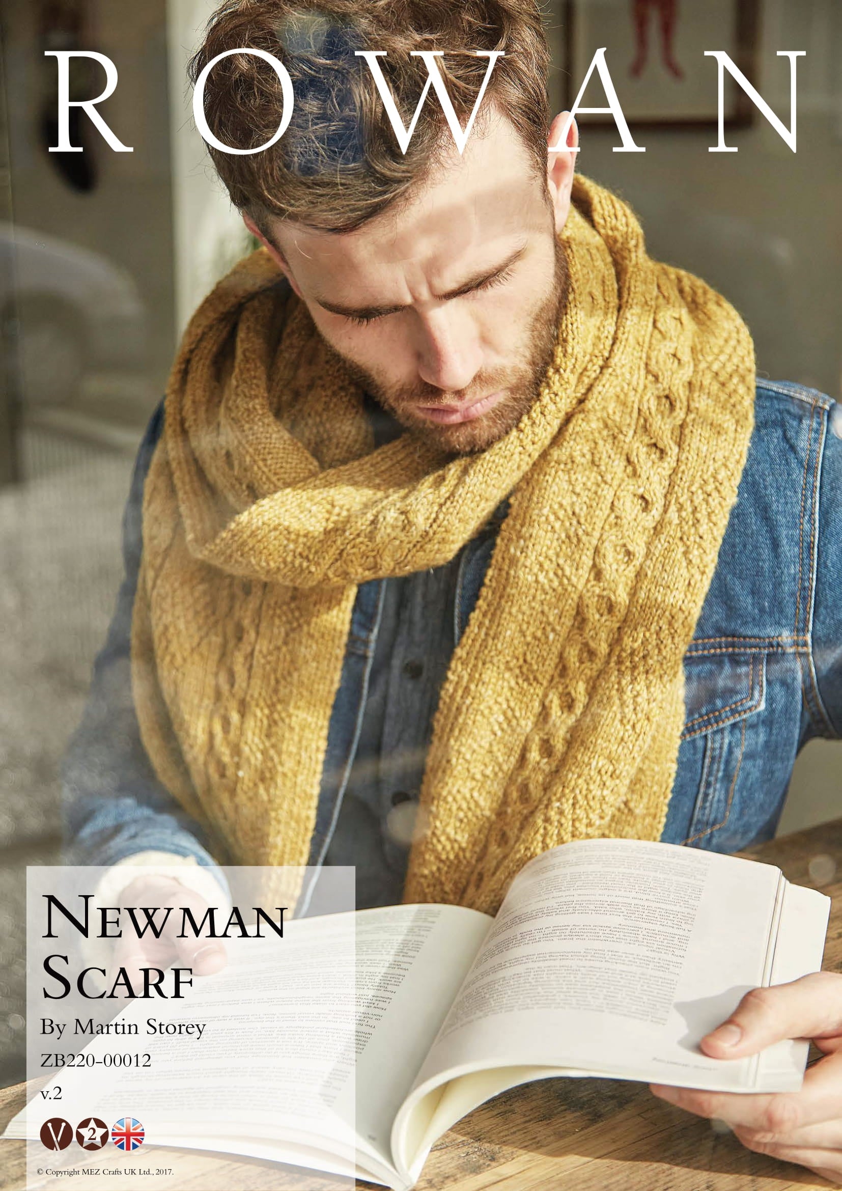 Rowan Newman Scarf Knitting Pattern