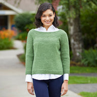 Valley Yarns Directional Pullover Knitting Pattern