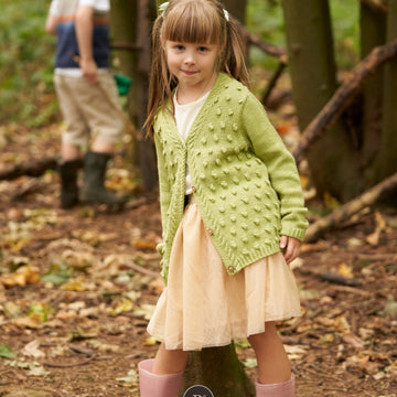 Patty Cake Cardigan Knitting Pattern