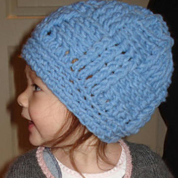 #67 Basketweave Crochet Hat