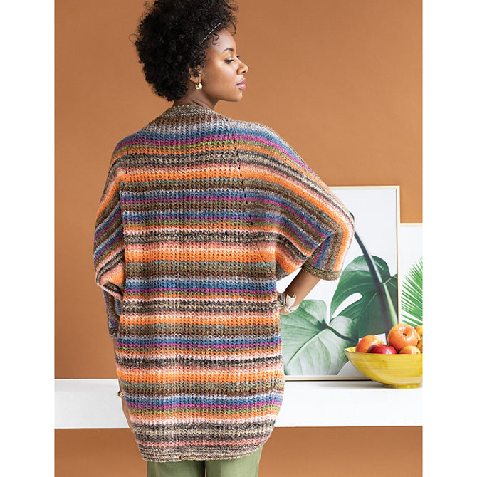 Noro Ocean Sunset Cardi Cardigan Knitting Pattern