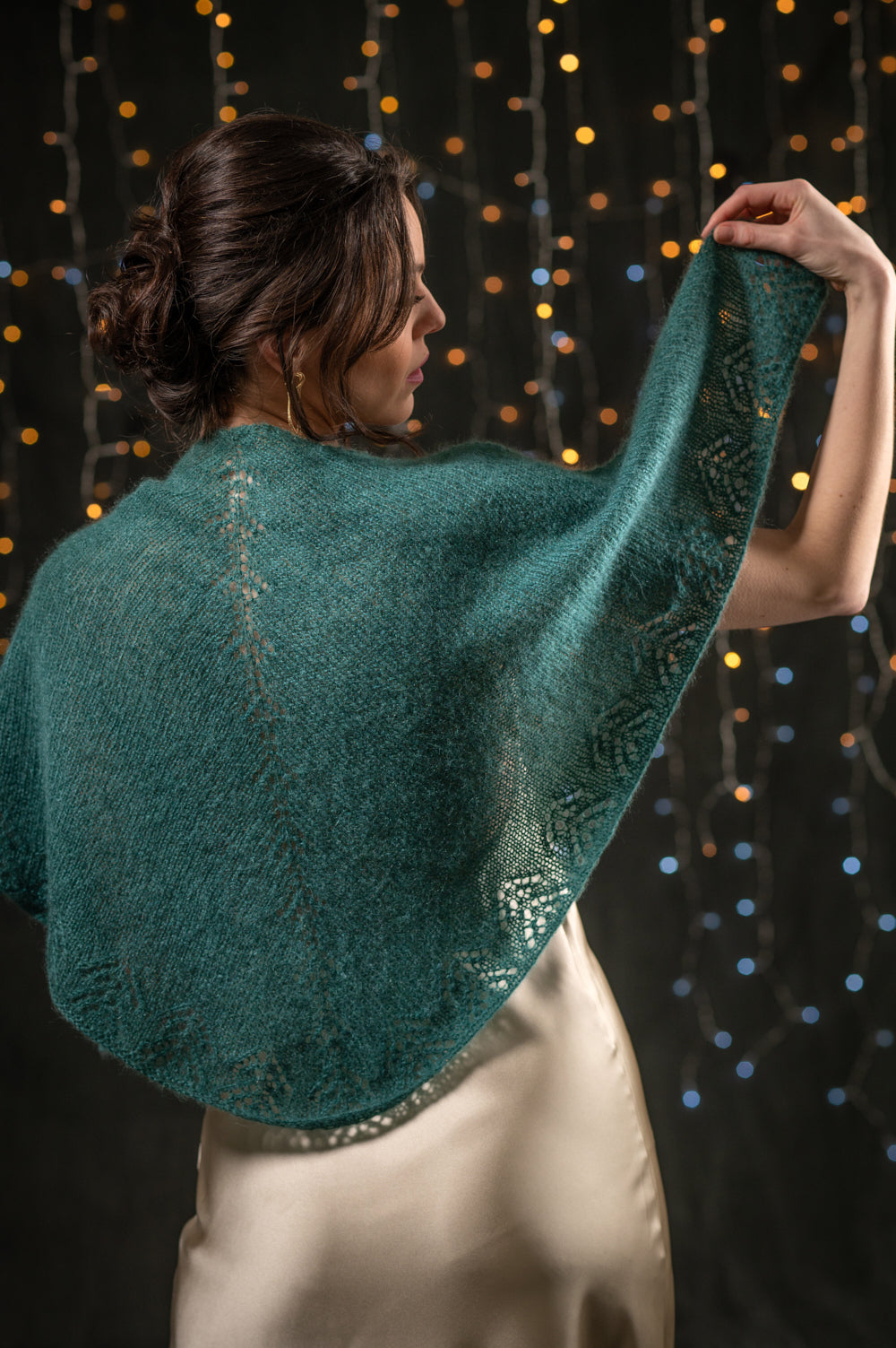 Nikini Shawl Wrap Knitting Pattern