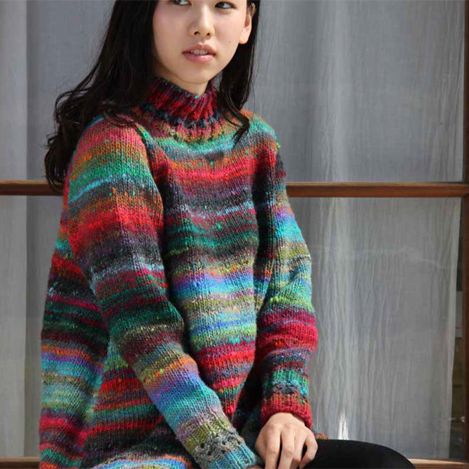 Noro Sweater Jumper Knitting Pattern