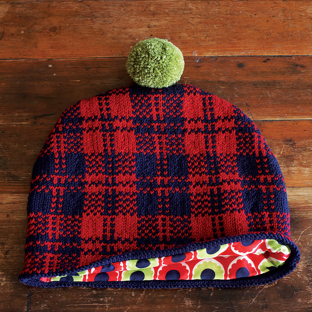 Debbie Bliss Tartan Tea Cosy Knitting Pattern