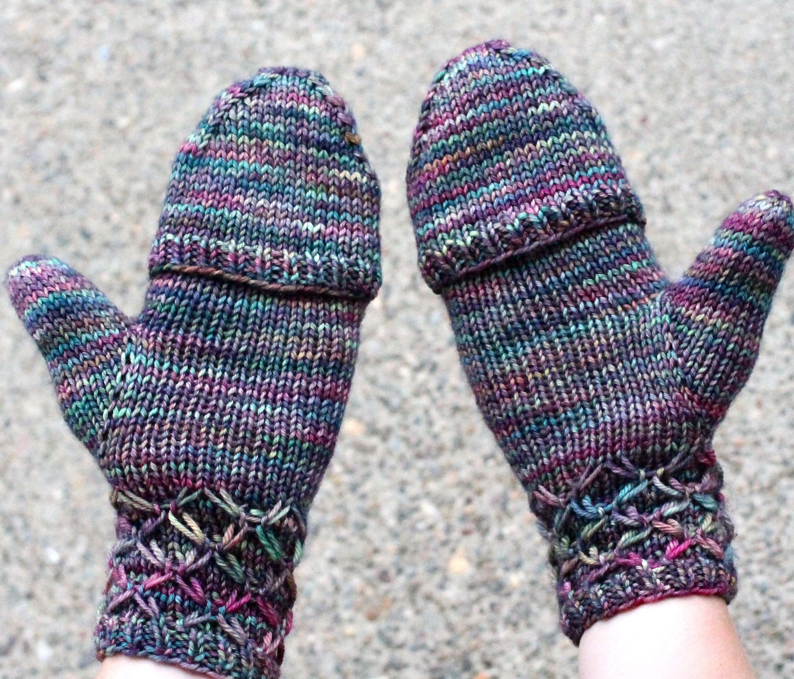 String of Jewels Mitts