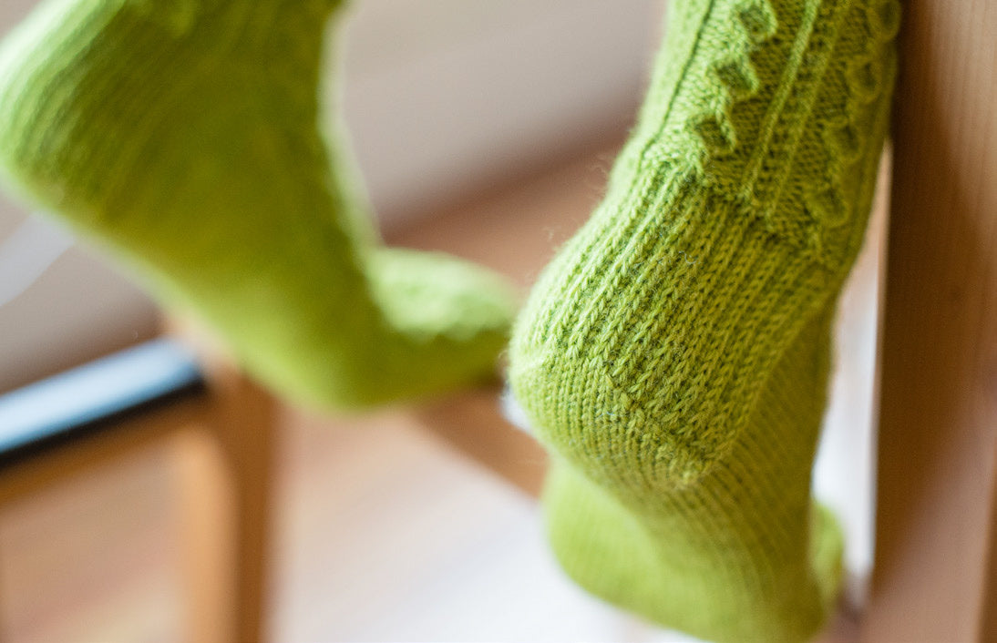 SweetGeorgia Slackcountry Socks Knitting Pattern