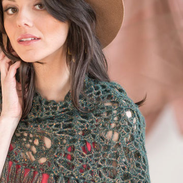 Berroco Houdin Shawl Crochet Pattern