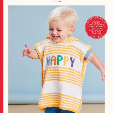 Sirdar Happy Poncho Cape Knitting Pattern