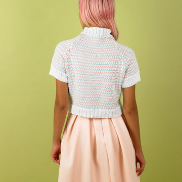 Paintbox Yarns Sunbeam Short Sleeve Jumper PDF (Free)