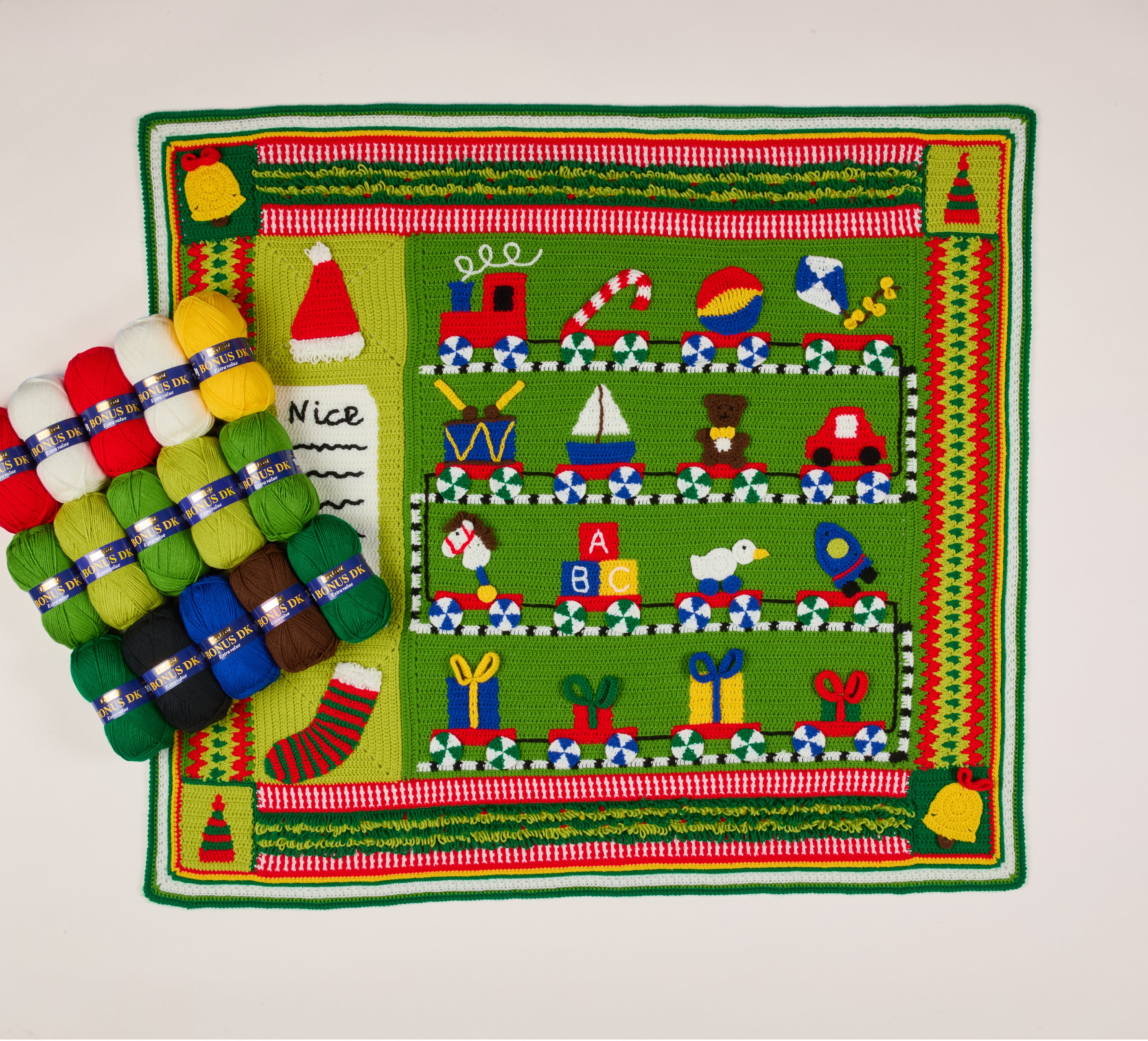 Sirdar Santa's Workshop Christmas CAL 2025 Yarn - Acrylic DK