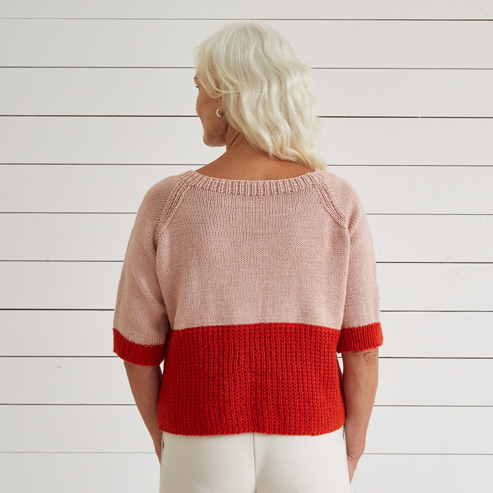 Debbie Bliss Odetta Boxy Top Knitting Pattern