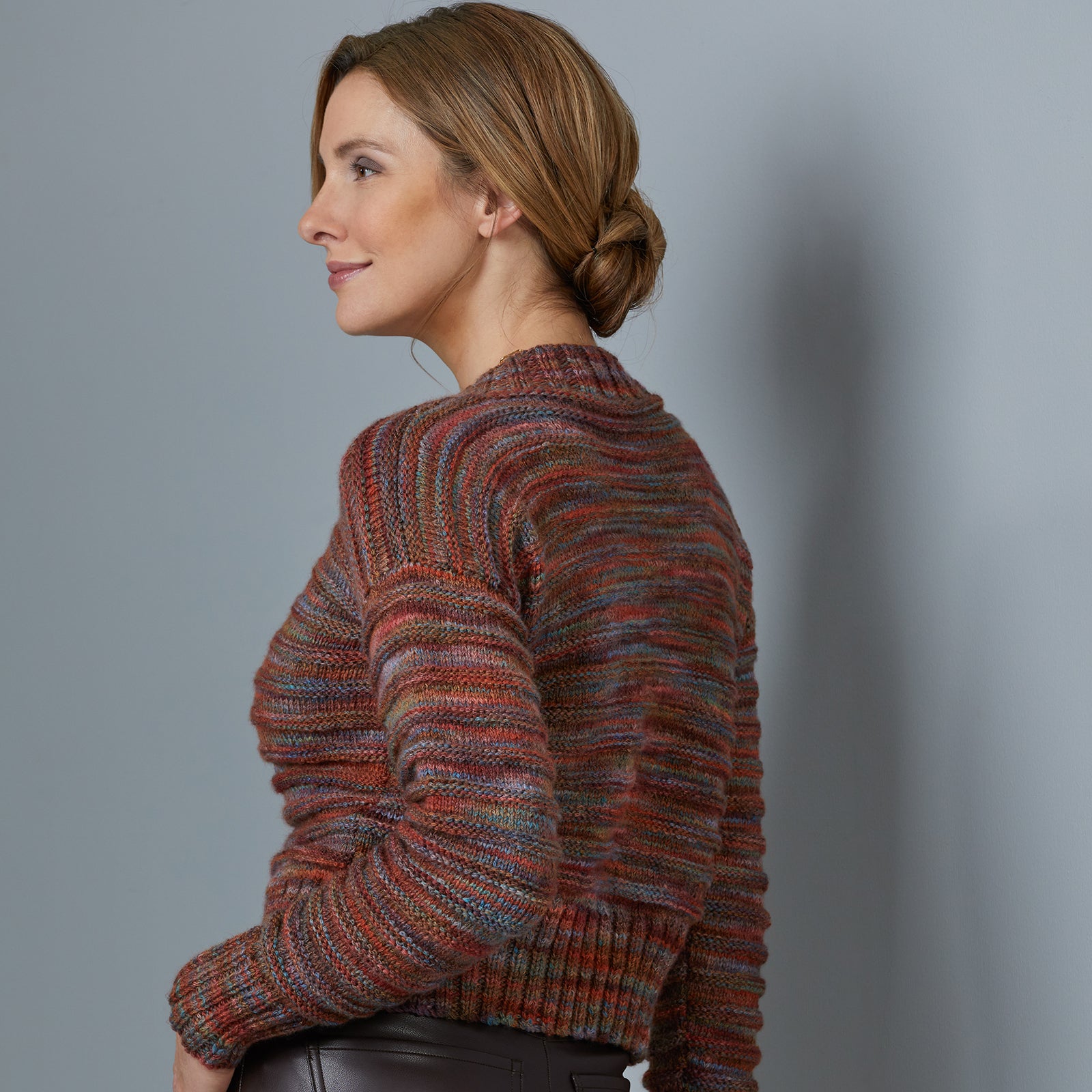 Stacy Charles Fine Yarns Rose Cardigan Knitting Pattern
