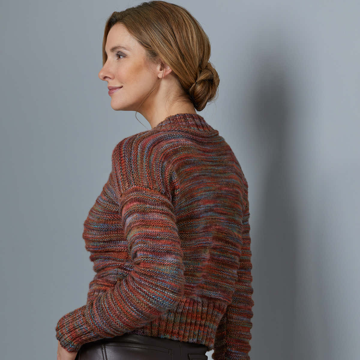 Stacy Charles Fine Yarns Rose Cardigan Knitting Pattern