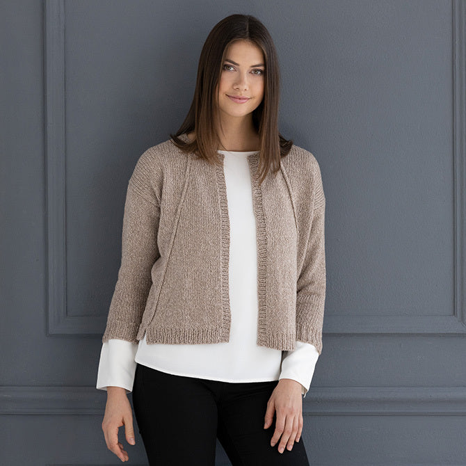 String Amber Cardigan Knitting Pattern