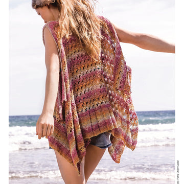 Lana Grossa Poncho Cape Knitting Pattern