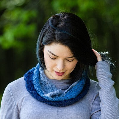 Valley Yarns Anthemis Cowl Knitting Pattern