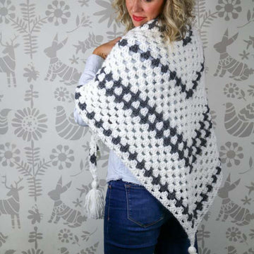 The Newsprint Shawl