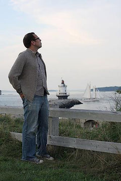 Knitbot Zip Up Cardigan