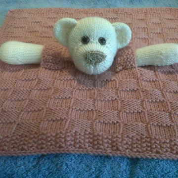Bear Buddy Comfort Blanket/Blankie