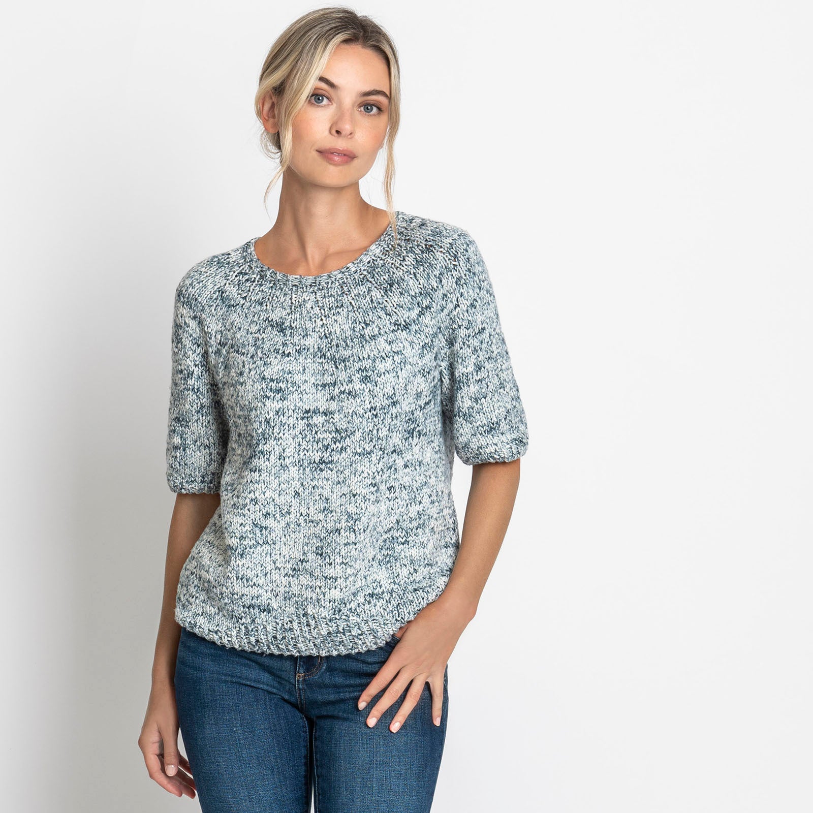 Blue Sky Fibers Lakewood Tee Jumper Knitting Pattern