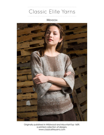 Classic Elite Yarns 1609 Mendon PDF