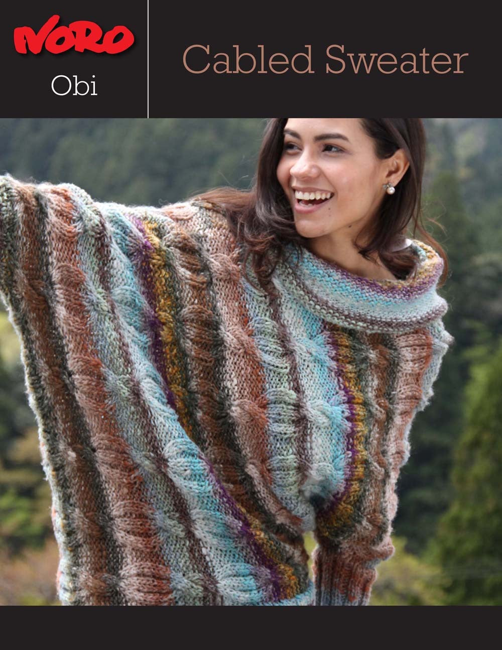Cabled Sweater Jumper Knitting Pattern