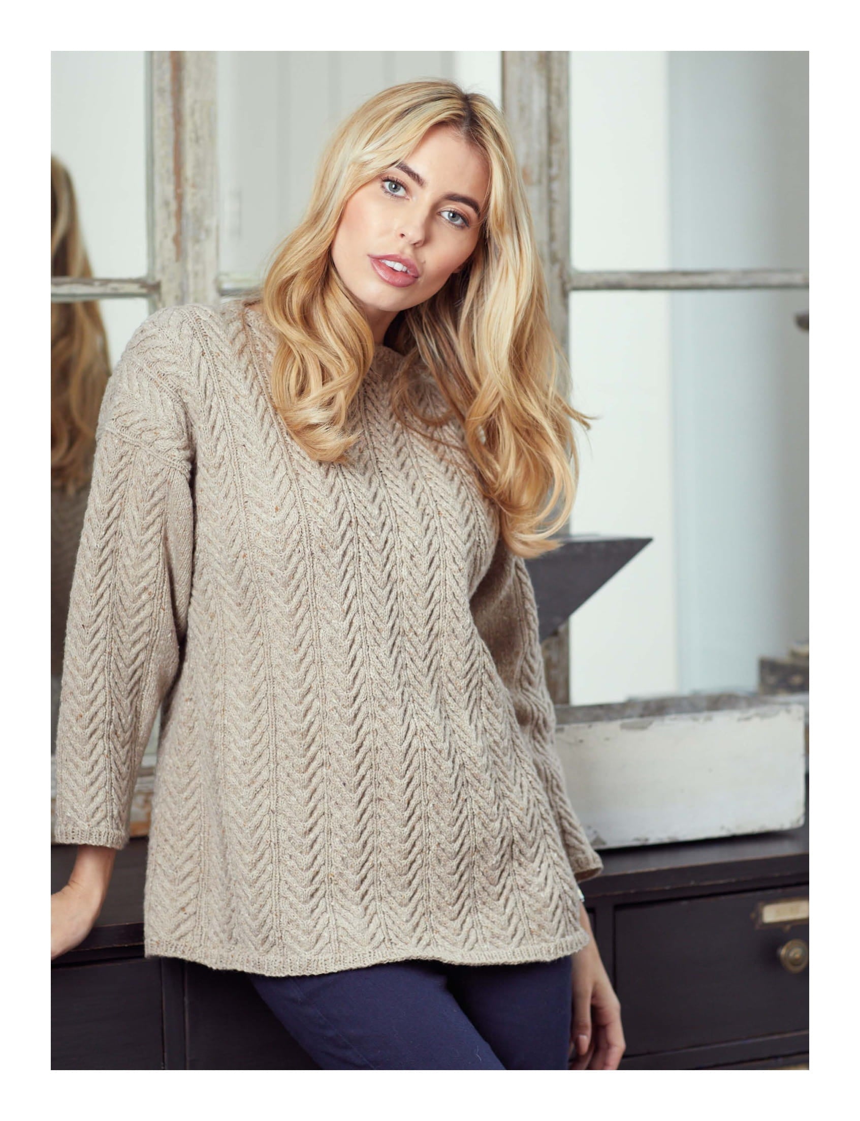 Quail Studio Maize Jumper Knitting Pattern