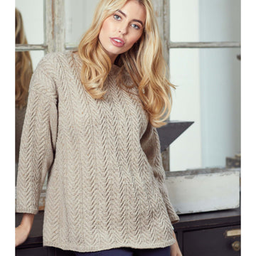 Quail Studio Maize Jumper Knitting Pattern