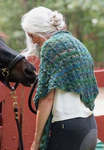Berroco Topiary Wrap Knitting Pattern