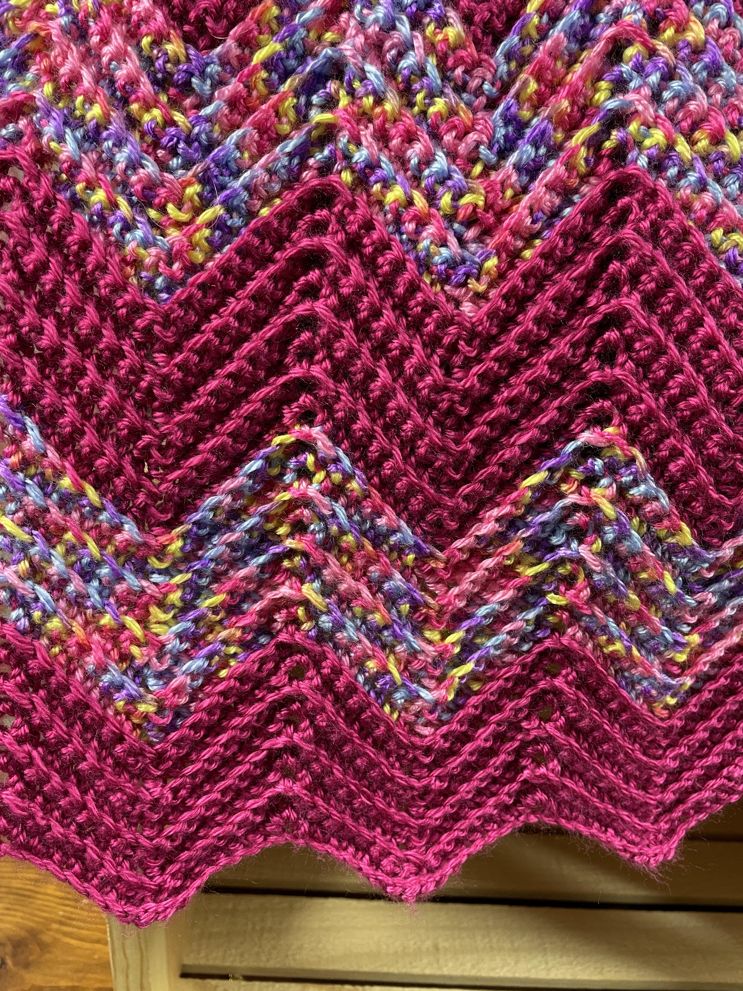 EASY Ripple Baby Blanket